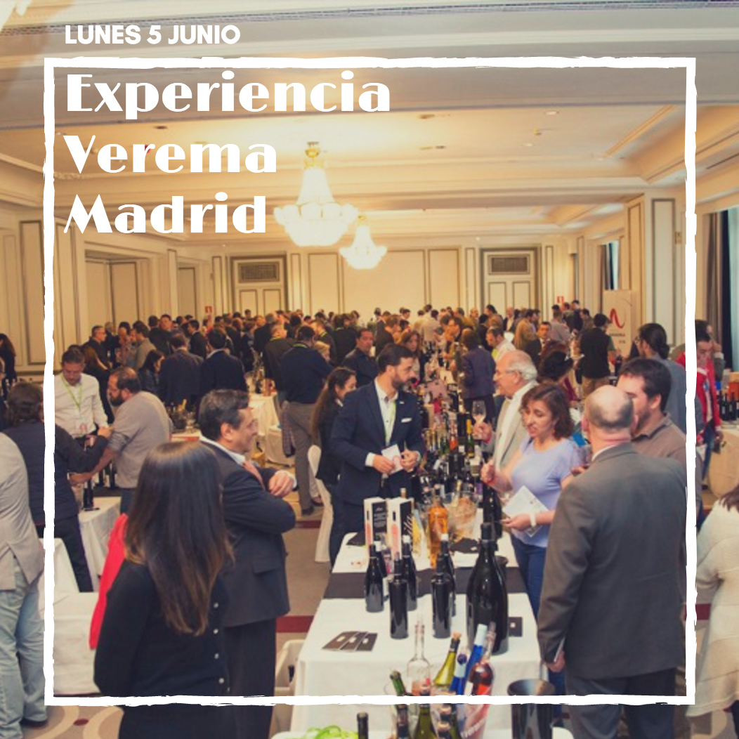 V Experiencia Verema Madrid 2017, lunes 5 de junio