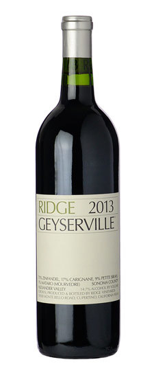 Ridge Geyserville 2013