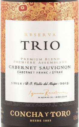 Trío Reserva 2013