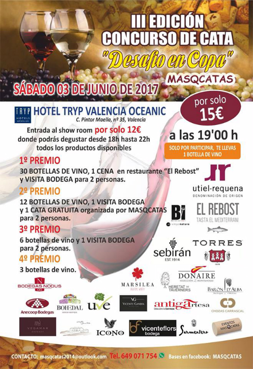 ¡Vuelve el Concurso de cata “Desafío en Copa”!