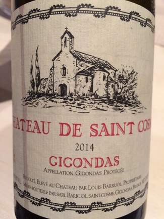Chateau de Saint Cosme Gigondas 2014