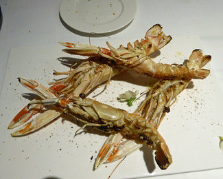 Cigalas de la Ràpita a la plancha 