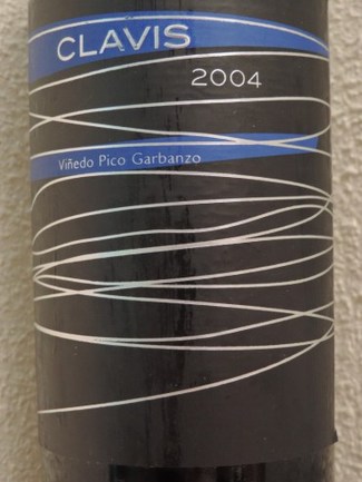 Clavis viñedo Pico Garbanzo 2004