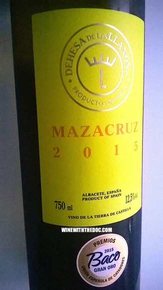 Mazacruz Blanco 2015