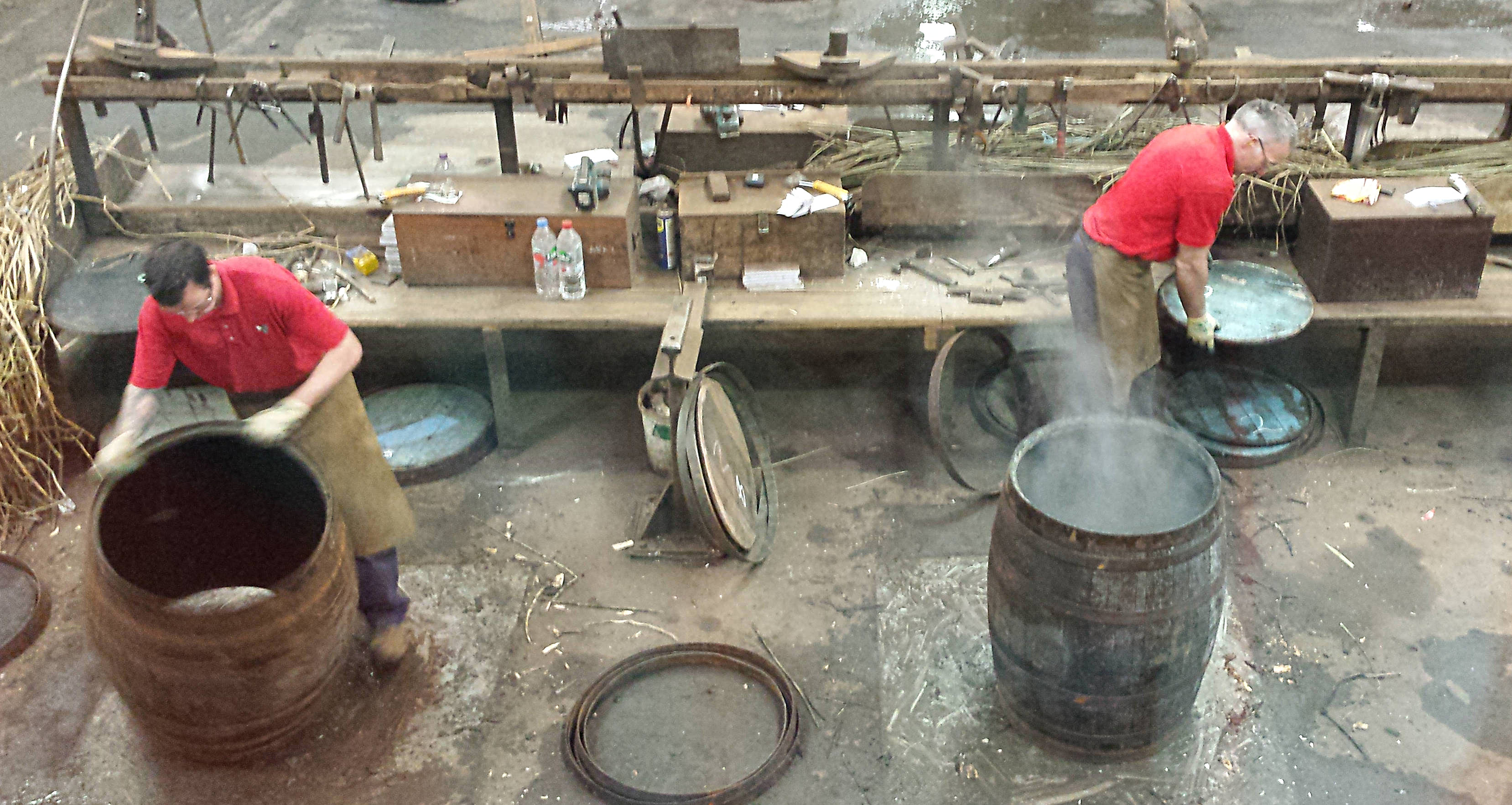 Visita a Speyside Cooperage - la tonelería de Speyside