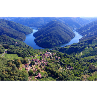 Vistas desde Adegas Moure