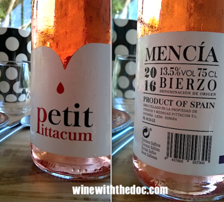 Petit Pittacum rosé 2016