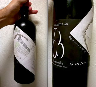 Sacristia AB Magnum 1,5l - Segunda Saca 2015