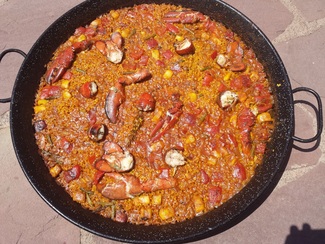 Paella de bogavante