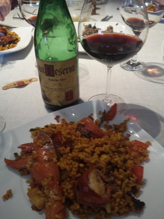 Con el arroz