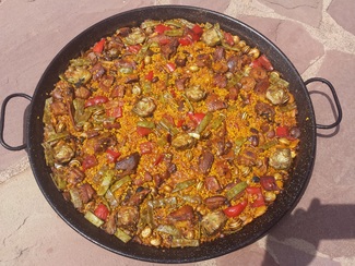 Rica paella
