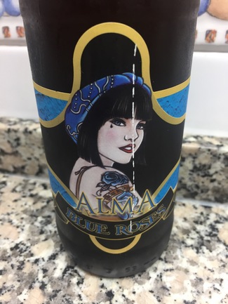 Alma blue roses golden ale