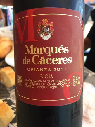 Marques de Caceres Crianza 2011