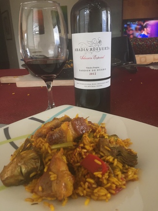 Con la paella
