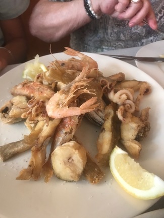 Pescado frito