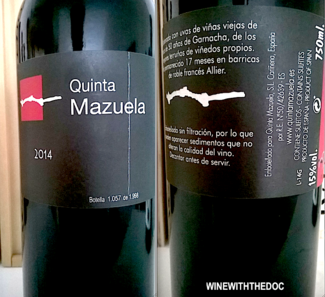 Quinta mazuela 2014