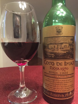 Coto de Imaz Gran Reserva 1970