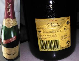 Nadal Especial Brut Nature Gran Reserva 2001