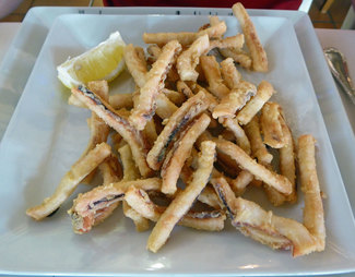 Rabas al estilo de Santander