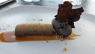 Postres : Chocolate y cajeta