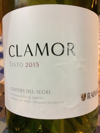 Raimat Roble Clamor 2015