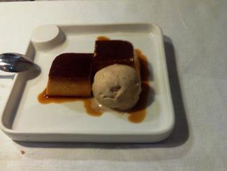 Flam de formatge amb gelat