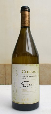 Cifras Garnacha blanca 2012