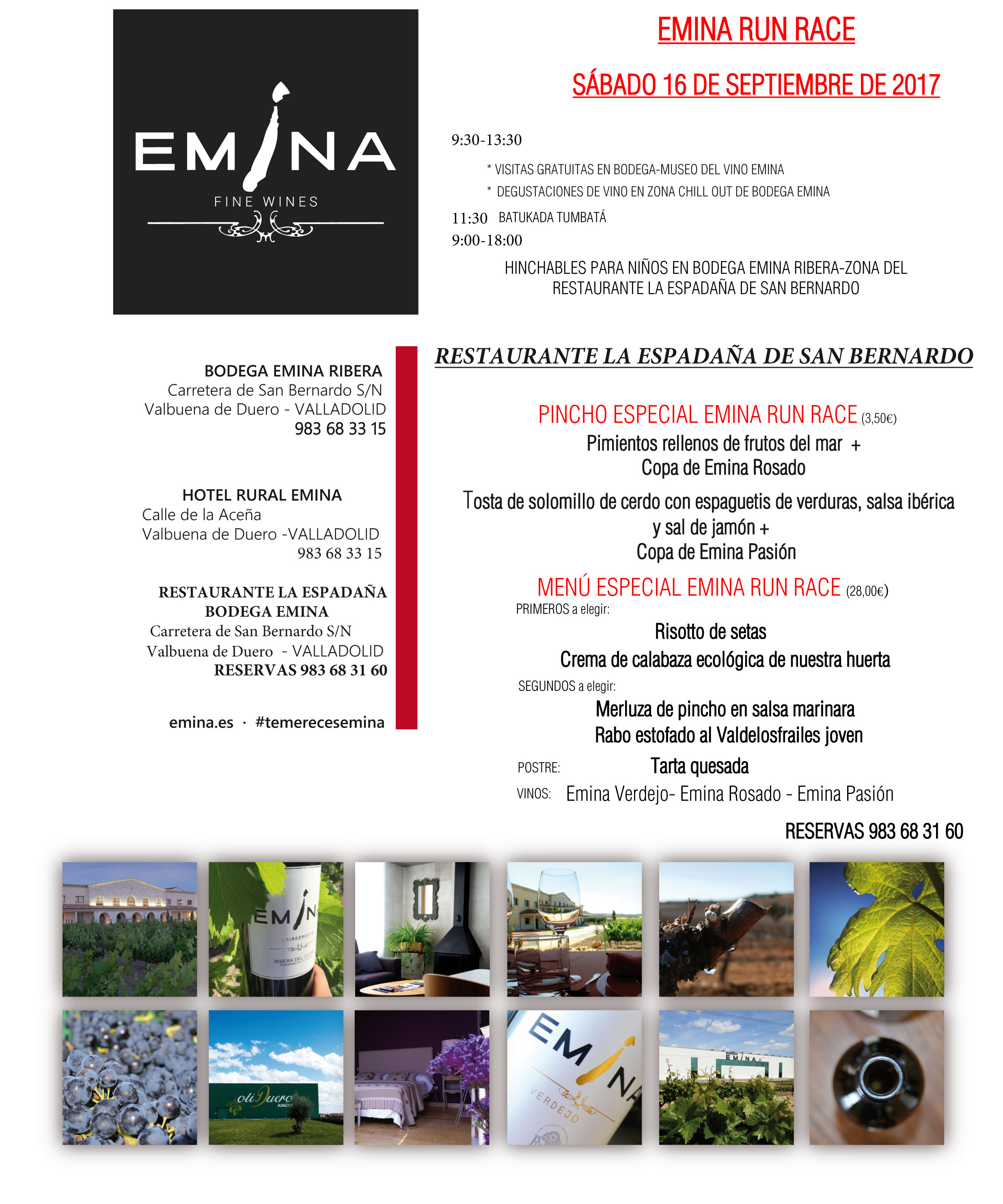 Emina Ribera Meta de la Media de La Ribera Run Race