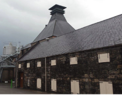 Las chimeneas en forma de pagoda