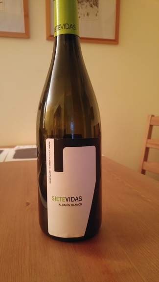 Siete Vidas Albarín blanco 2016 (D.O.P. Vino de Calidad de Cangas ) 2016