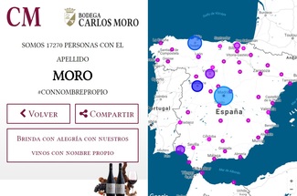  Bodega Carlos Moro lanza la campaña #conNombrePropio