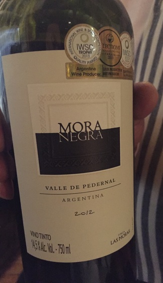 Mora Negra Malbec-Bonarda 2012