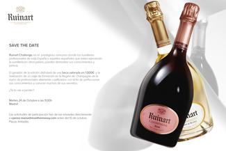 Ruinart Challenge Concurso, incripciones abiertas 