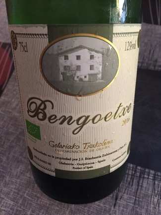 Bengoetxe 2016 (D.O. Getariako Txakolina) 2016