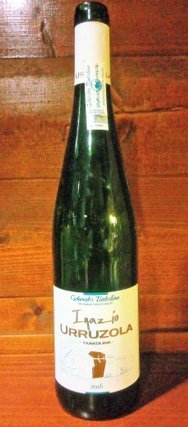 Inazio Urruzola 2016 (D.O. Getariako Txakolina) 2016