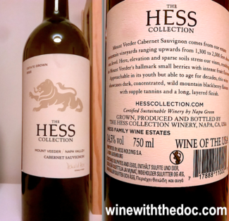 Hess Collection Mount Veeder 2013 (Napa Valley) 2013