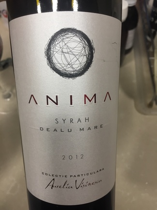 Anima Syrah 2012 2012