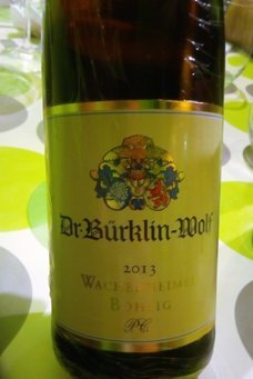 Dr Bürkling-Wolf Wachenheimer Riesling Trocken 2013 (P.C. Wachenheim - Pfalz) 2013