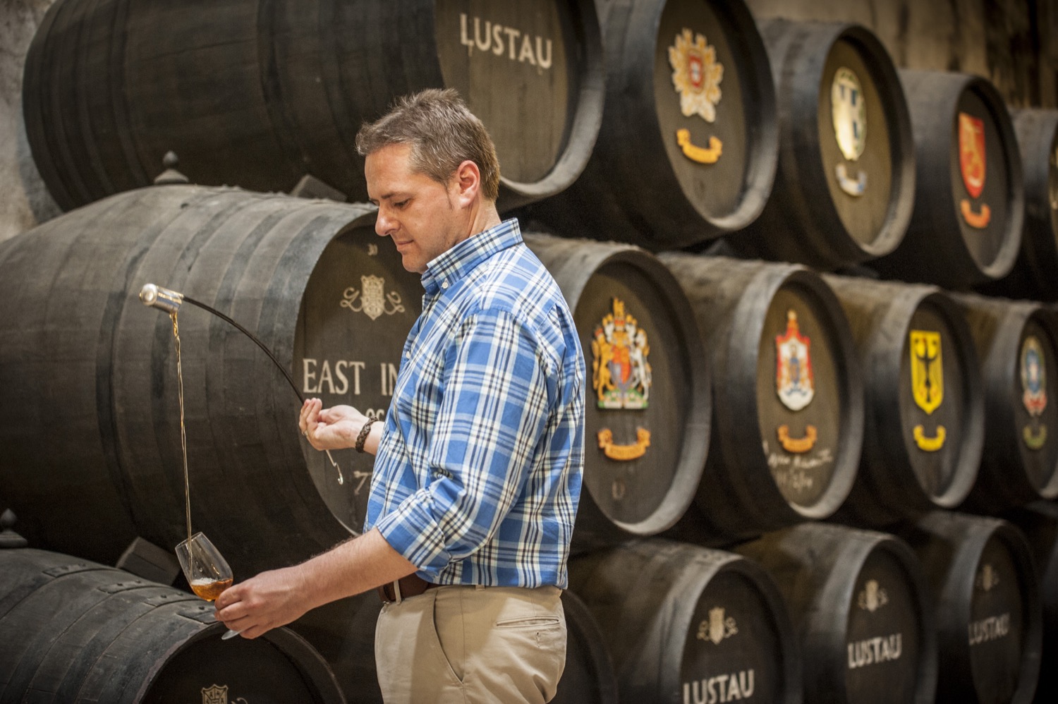 Sergio Martínez, de Bodegas Lustau, Mejor Enólogo de España 2017