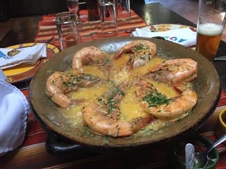 Langostinos Tiestos