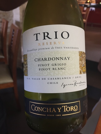 Trío reserva Chardonnay 2013