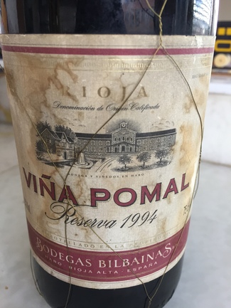 Viña Pomal reserva 1994