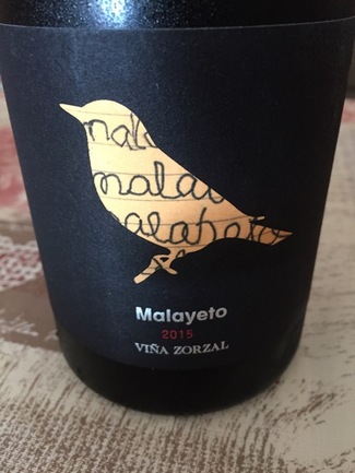 Viña zorzal malayeto 2015 (D.O. Navarra) 2015