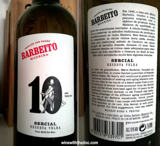 Barbeito Sercial Old Reserve 10 years