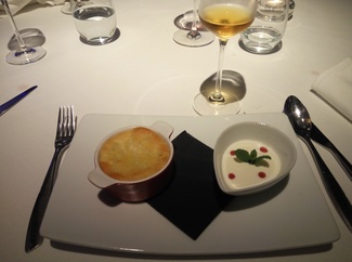 Tarta de manzana con chantilly de Calvados