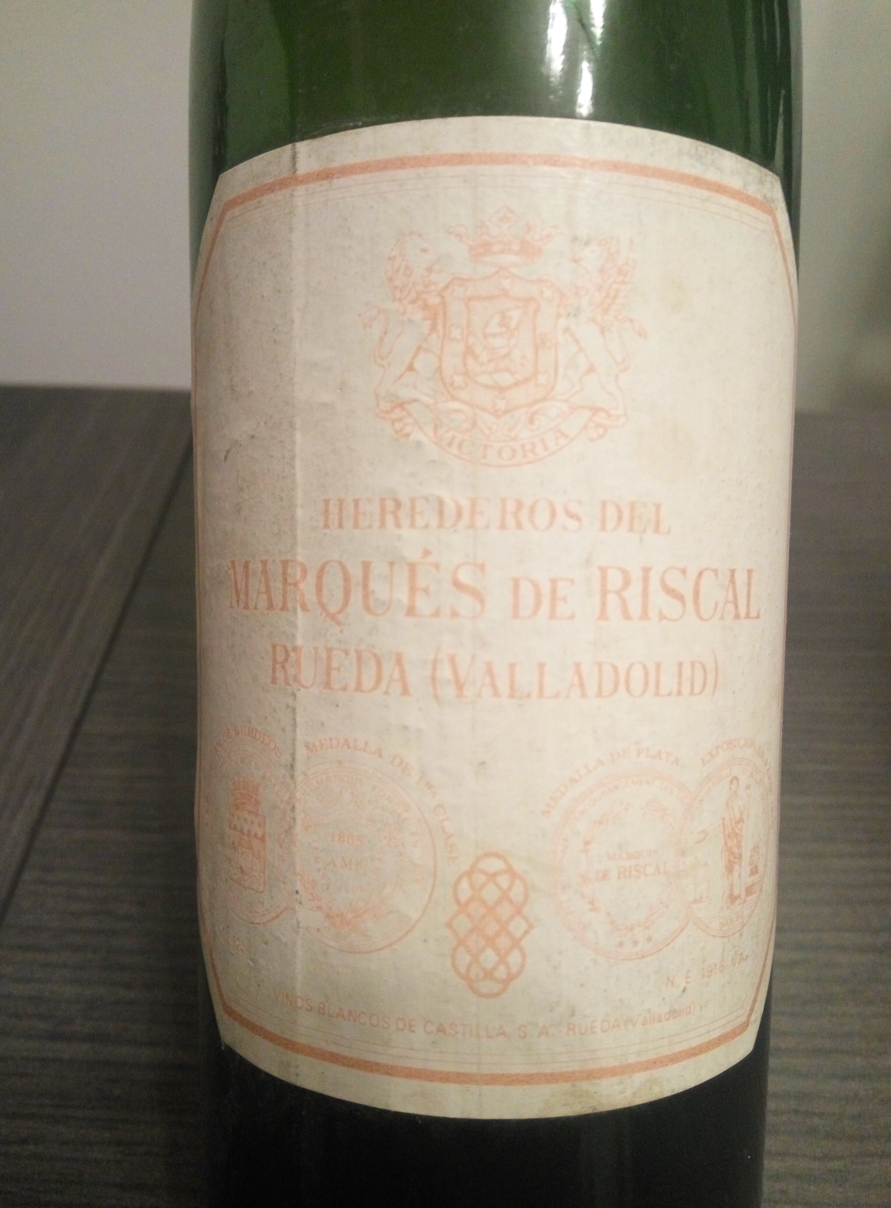 Rueda de Riscal. ¿Año?