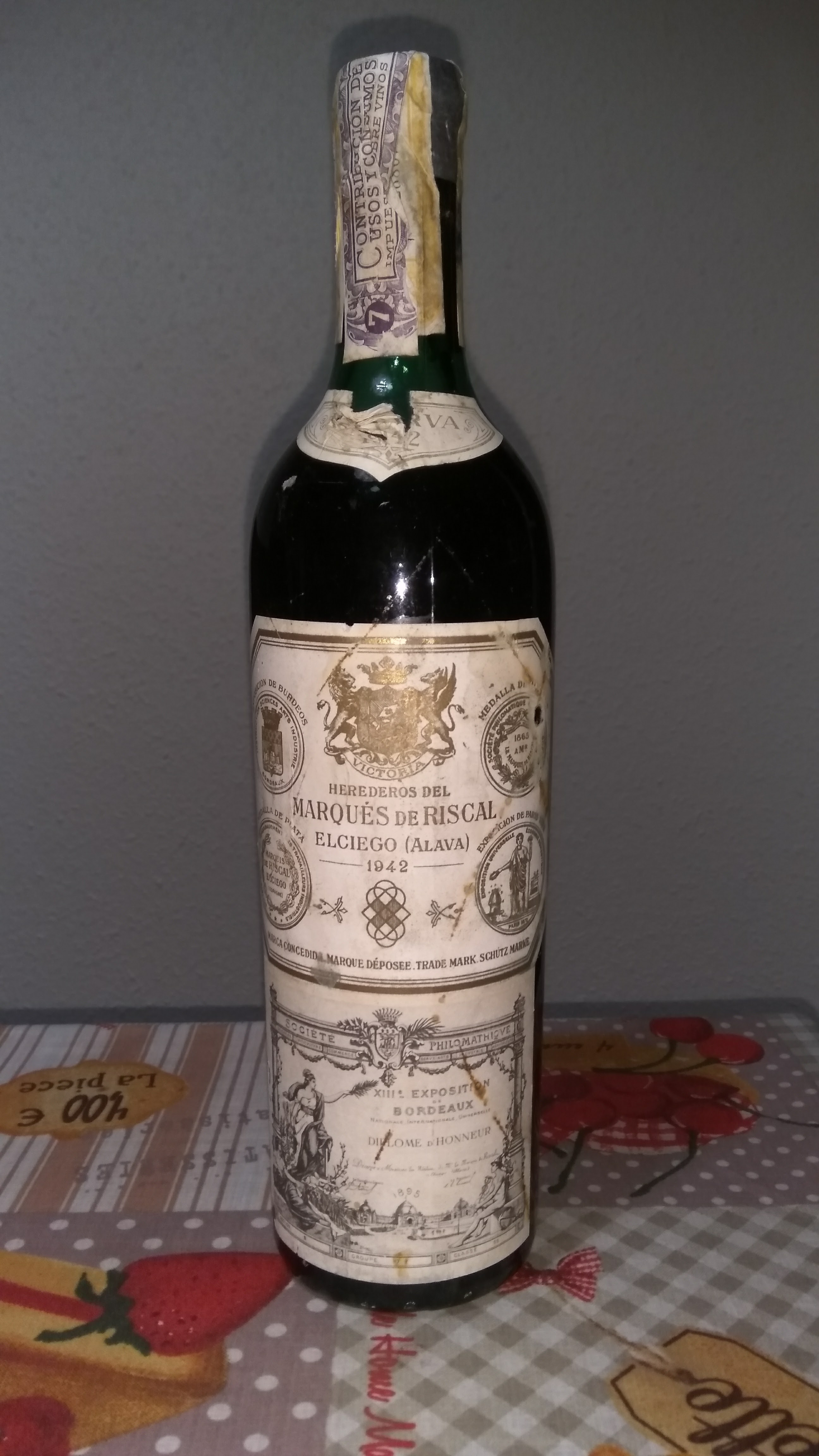 Marques de Riscal Reserva 1942