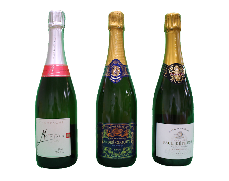 Champagne tienda