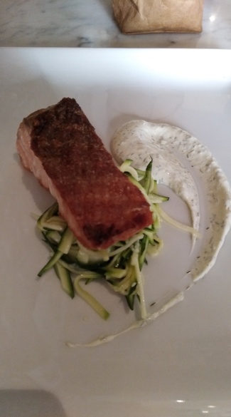 Salmón a la plancha de calidad