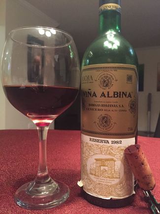 Viña Albina reserva 1982